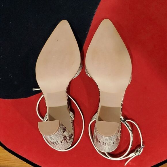 Revolve Alias Mae Snakeskin Heels - Picture 7 of 12